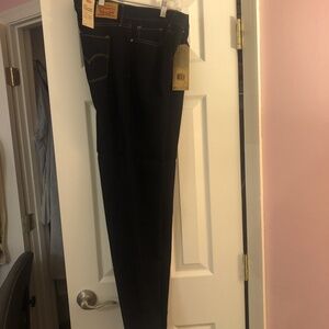 Levi’s 314 Shaping Straight Jeans Dark Wash Hypersoft Stretch Mens 31x32 NWT